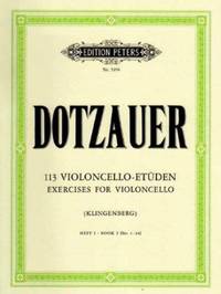 113 Exercises for Violoncello, Book 1