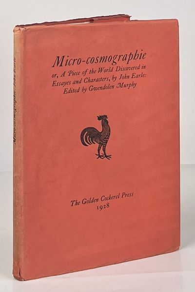 Micro-cosmographie or, A Piece of the World Discovered in Essayes and Characters