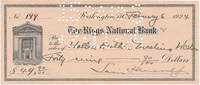 Partly-Printed Autograph Document Signed