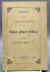 Proceedings of the Trustees of Vassar Female College, at Their First Meeting, February 26, 1861.