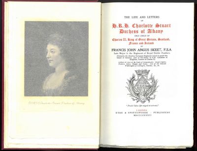The life and letters of H.R.H. Charlotte Stuart,…