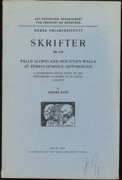 Talus slopes and mountain walls at Tempelfjorden,…