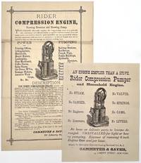 Rider Compression Engine Advertising Ephemera