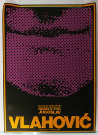 Art Exhibition Poster Jugoslav Vlahovic by Jugoslav Vlahovic - Serbian edition - 1982 - from Sigedon LTD (SKU: SV801)