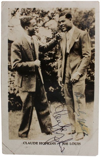 Claude Hopkins Beverly White Signed Photograph Jazz