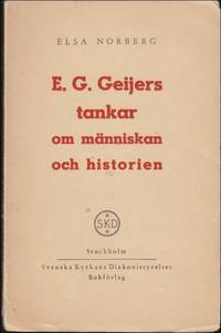 E.G.Geijers tankar om människan och historien