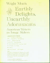 Earthly Delights, Unearthly Adornments: American Writers as Image-Makers. Uncorrected Proof.