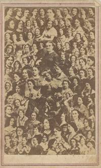 Composite Photograph of 100 Portraits of Actresses, c. 1860