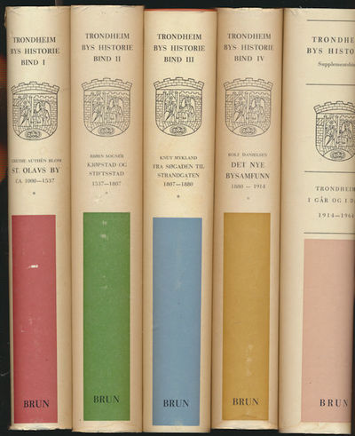 Trondheim bys historie . 1-4 +  supplementsbd.…