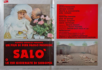 SALÒ, OR THE 120 DAYS OF SODOM [SALÒ O LE 120 GIORNATE DI SODOMA