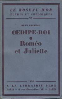 Oedipe-Roi suivi de Roméo et Juliette