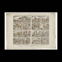 Image of the departure of her royal high places / and arrival of her self in England: As well as...