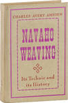 Navaho Weaving, Its Technic and Its History