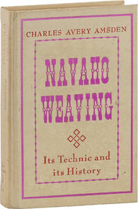 Navaho Weaving, Its Technic and Its History