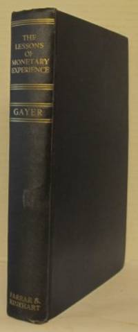 The Lessons of Monetary Experience. Essays in…