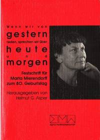 Wenn wir von gestern reden, sprechen wir über…