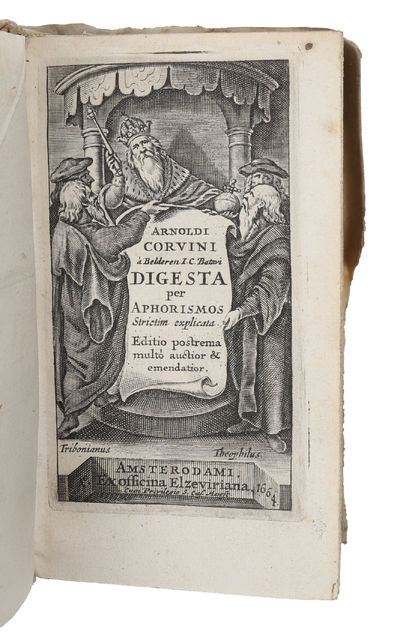 Digesta per aphorismos strictim explicata. Editio postrema, multo auctior et emendatior. (photo 2)