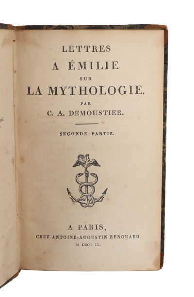 Lettres à Émilie sur la mythologie. 5 vols (out of 6). (photo 3)