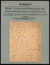 Sotheby's London Music, Continental Manusripts ad Printed Books, Science and Medicine