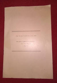 The King Cameos of Audubon Offprint from The Auk, Vol. XXV, No. 4, October 1908