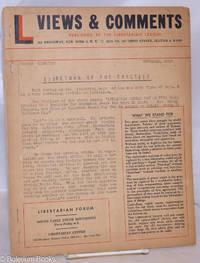 image of Views & Comments. No. 18, November 1956