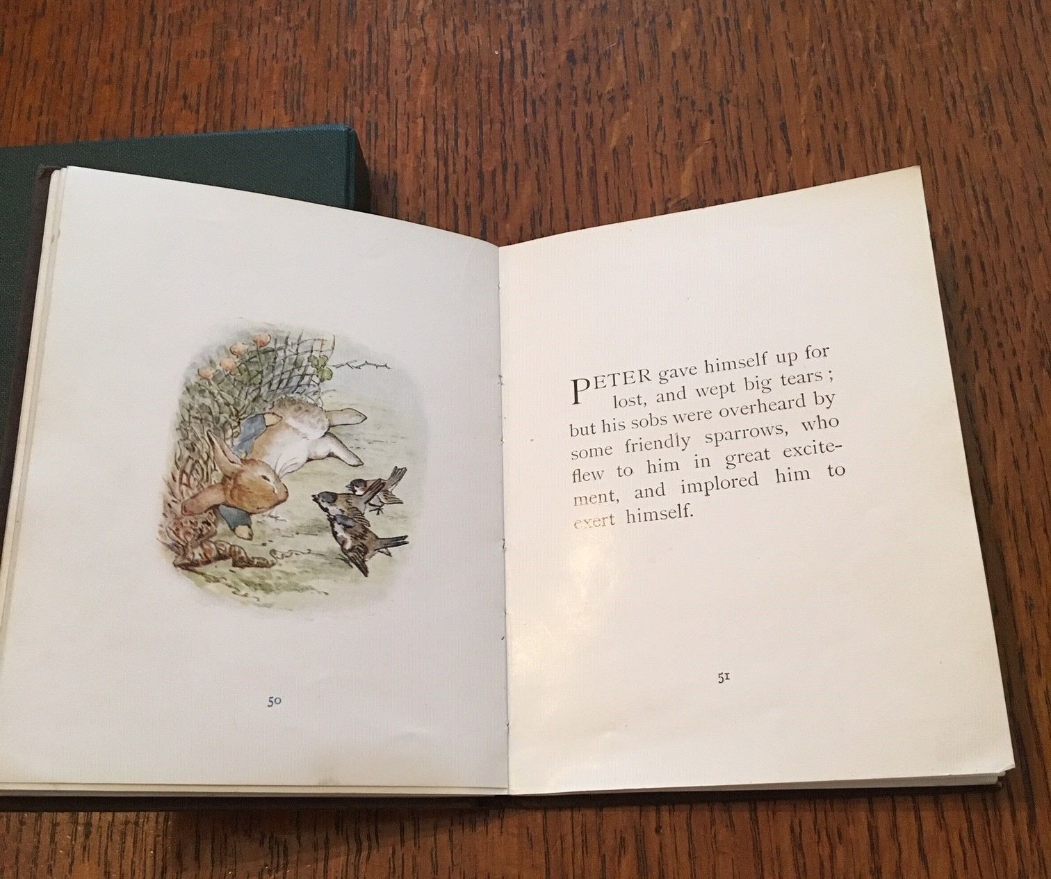 THE TALE OF PETER RABBIT. by POTTER. BEATRIX First edition. 1902