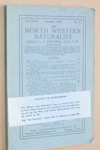 The North Western Naturalist Vol. XVII, No.4, December 1942