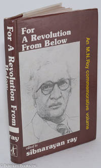 cover of For a revolution from below; an M.N. Roy commemorative volume