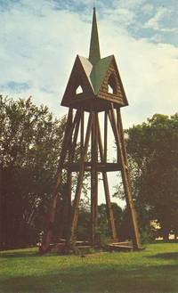 The Bell Tower, Augustana College, Rock Island, Illinois 1965 stamped unused Postcard