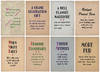 [Collection of Seventeen In-Store Signs from a Furrier]