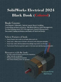 SolidWorks Electrical 2024 Black Book: (Colored)