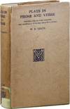 Plays in Prose and Verse Written for an Irish Theatre, and Generally with the Help of a Friend