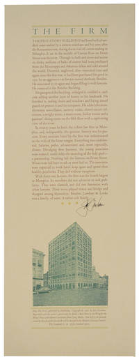 The Firm (Signed Broadside)