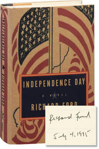 cover of Independence Day (First Edition, review copy, signed by the author on Independence Day, 1995)