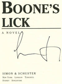 Boone's Lick  - 1st Edition/1st Printing