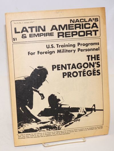 New York: North American Congress on Latin America, 1976. 32p, wraps.With articles on 