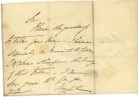 Autograph Letter Signed to Robert Ould of Crane Court, Fleet Street, (George William Campbell, 1768-1839, from 1806 6th Duke) by ARGYLL