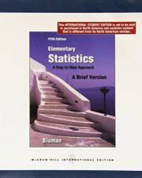 image of Elementary Statistics: A Brief Version