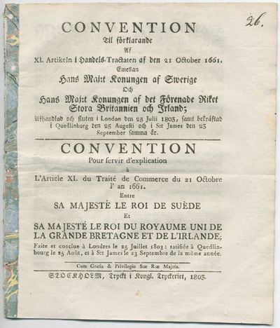 Convention til förklarande af XI artikeln i…