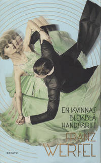 EN KVINNAS BLEKBLÅ HANDSKRIFT.