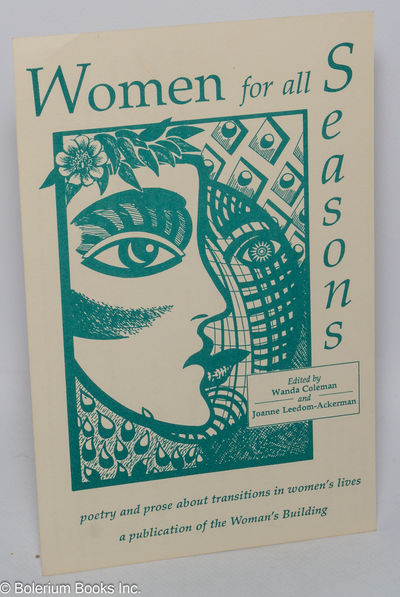 Women for all Seasons: Poetry and prose about transitions in women's lives [promotional postcard]
