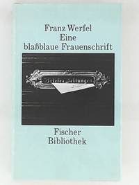cover of Eine blassblaue Frauenschrift (Fischer Bibliothek)