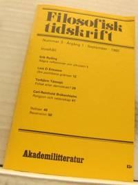 Filosofisk tidskrift nr 3/1980.