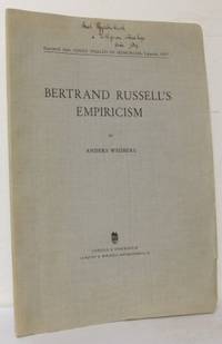 Bertrand Russell's empiricism. Reprinted from…