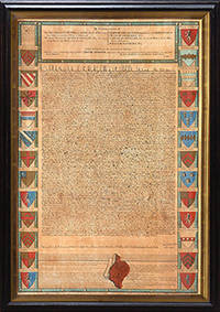 Magna Carta. by MAGNA CARTA; PINE, John (engr.) - 1733 but later.