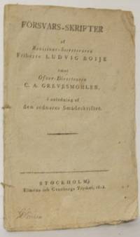 Försvars-skrifter af revisions-secretearen…