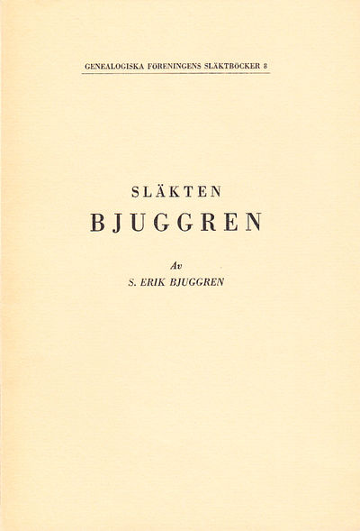 Släkten Bjuggren.