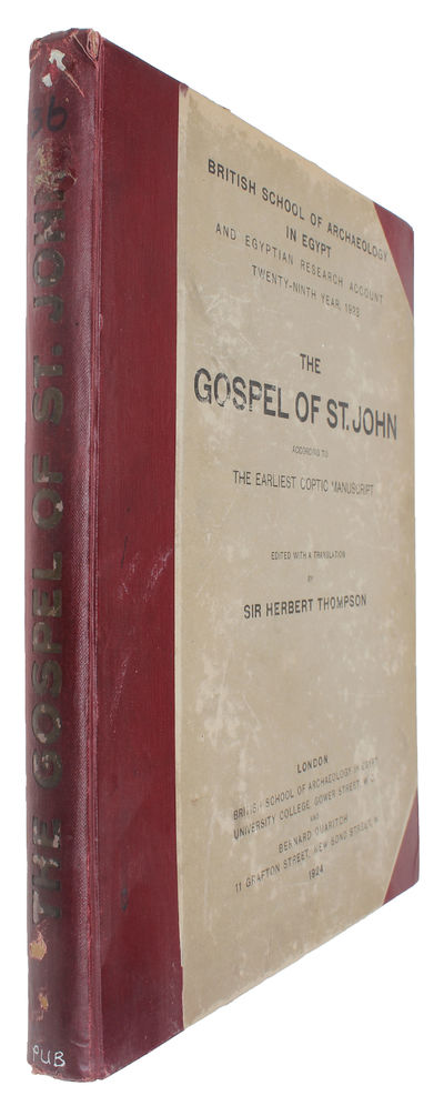 The Gospel of St. John According to the Earliest…