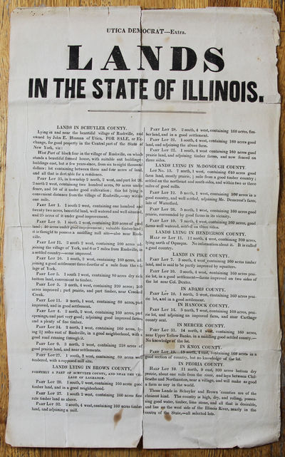 LANDS In The State Of Illinois.