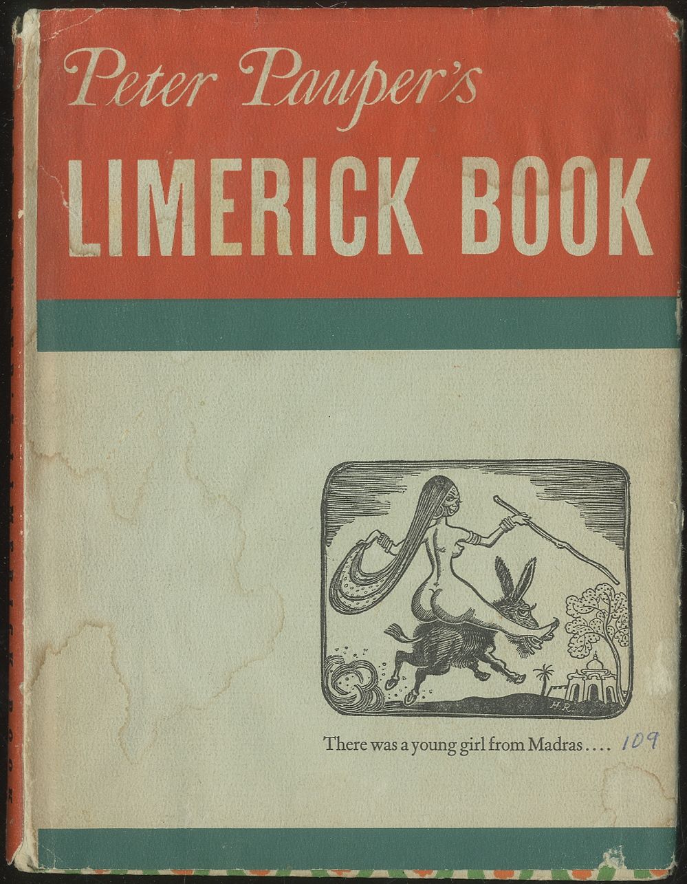 Peter Pauper's Limerick Book by Revised & Published by The Peter Pauper